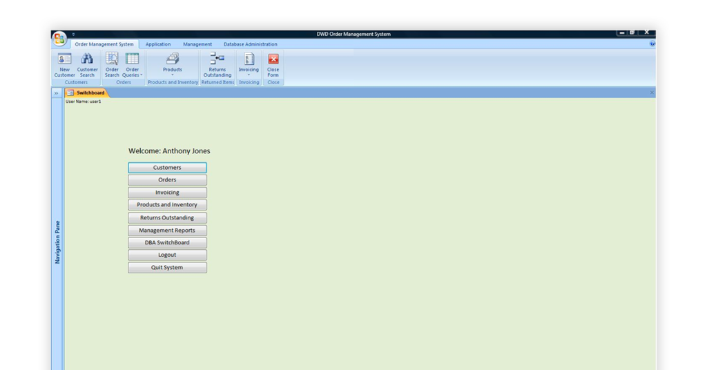 Order Management System Image