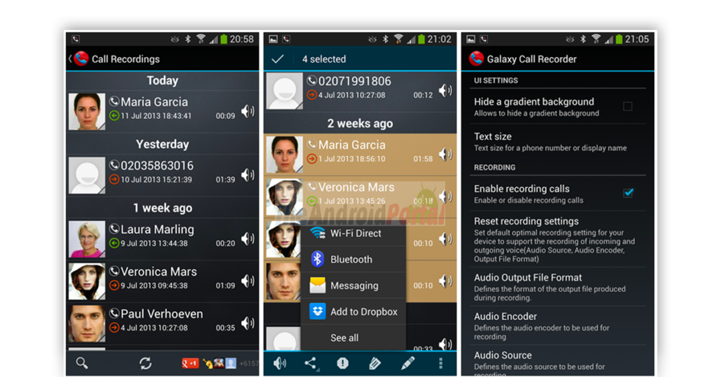Galaxy Call Recorder Image