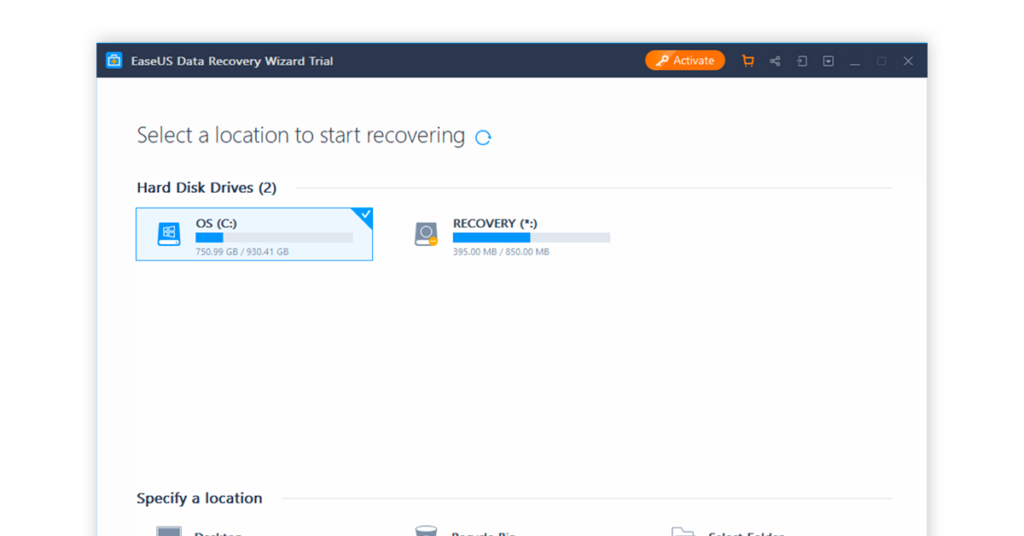easeus data recovery wizard android