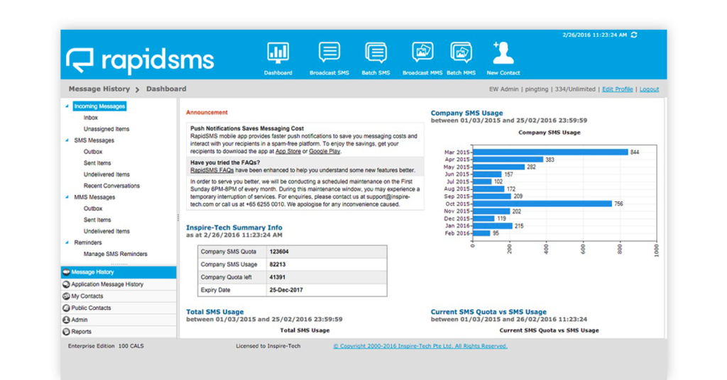 free text messaging software for pc to mobiles