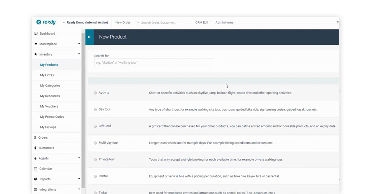 CRM for travel agency