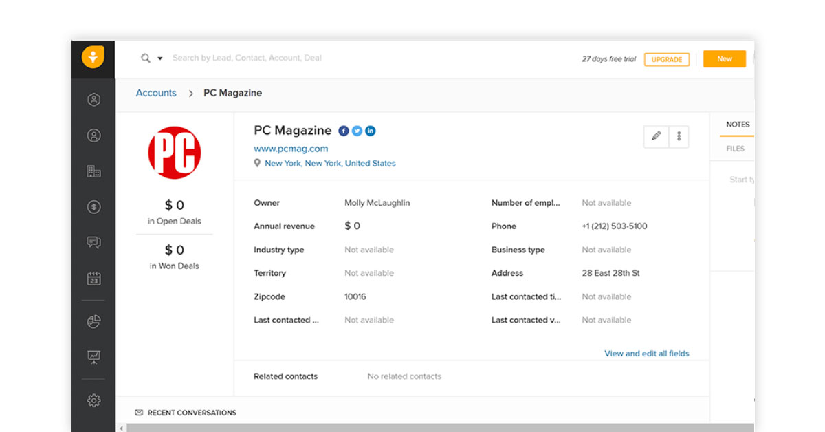 Travel CRM software