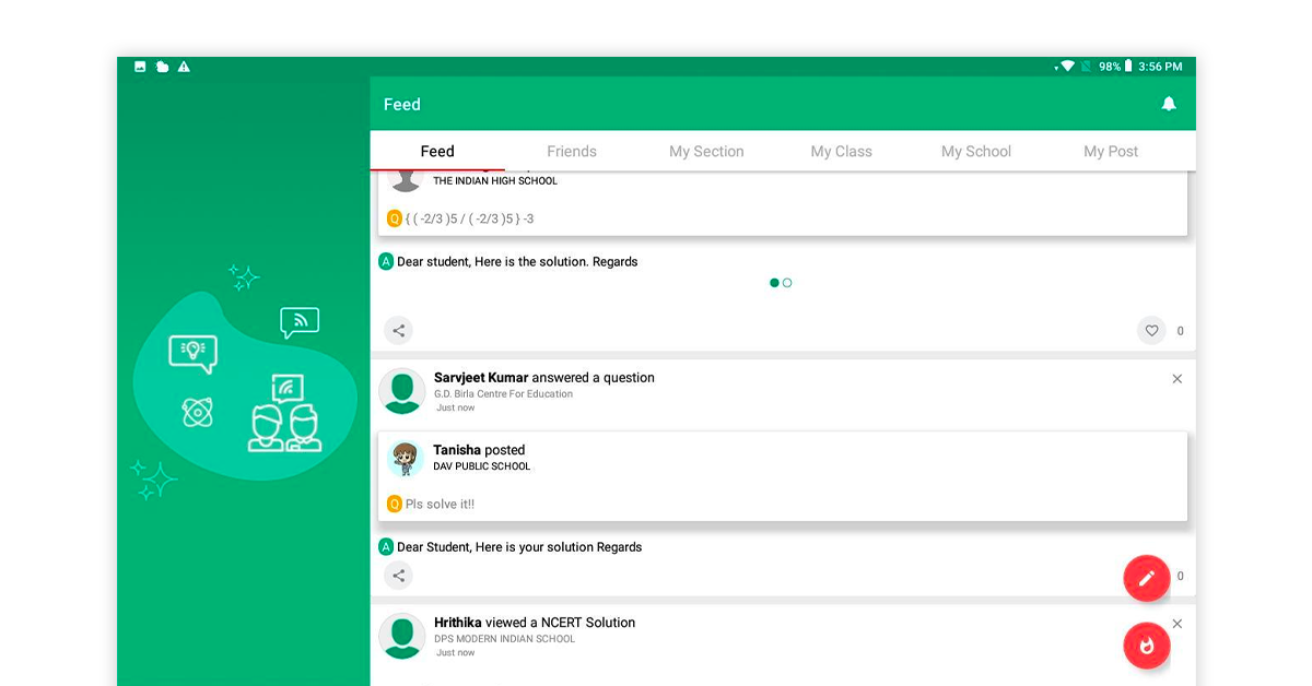 trending learning application
