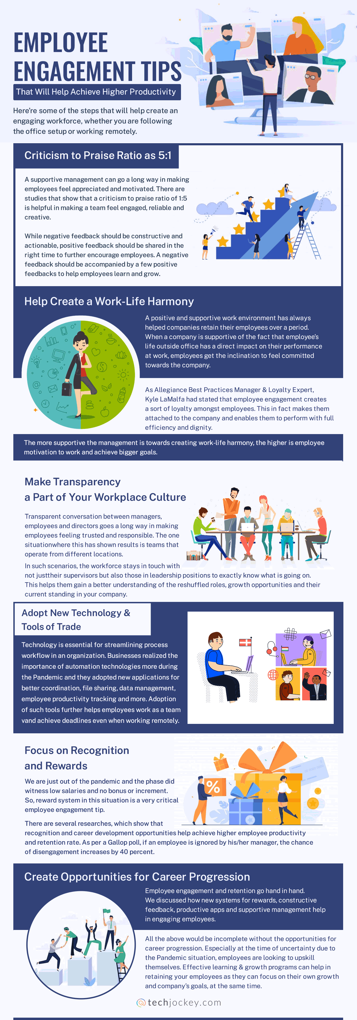 Employee Engagement Tips That Will Help Achieve Higher Productivity