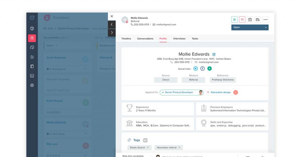 Freshteam ATS by Freshworks